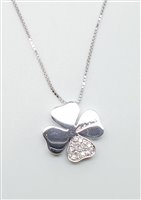 Pendant Salvini Woman Quadrifoglio S in Gold Diamante 20030769 - 20030769